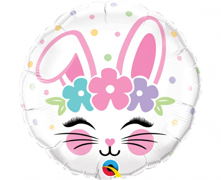 Fóliový balón 18 palcov QL RND Bunny