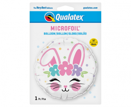 Fóliový balón 18 palcov QL RND Bunny