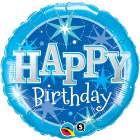 Fóliový balón 18 palcov QL, HAPPY Birthday