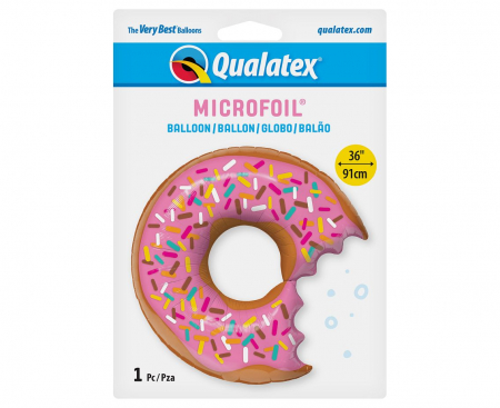 Fóliový balón 36 palcov QL, Donut & Sprinkles