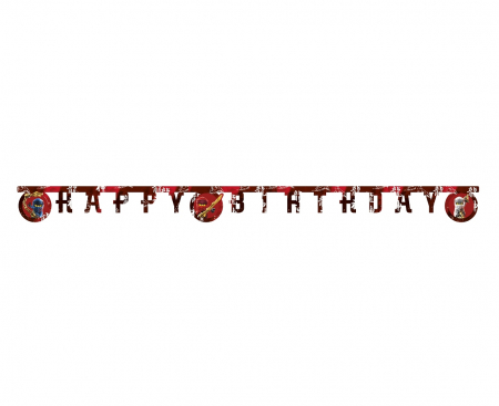 Banner LEGO NINJAGO happy birthday - 200 cm