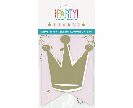 Papierová girlanda k 1. narodeninám, 182 cm