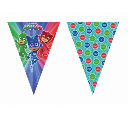 Vlajková girlanda PJ MASKS, 230 cm