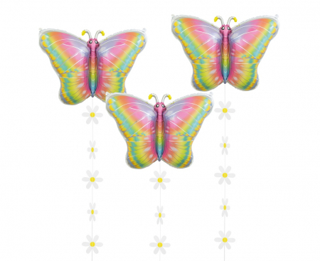 Papierová girlanda Sedmokrásky, veľkosť 7x200 cm