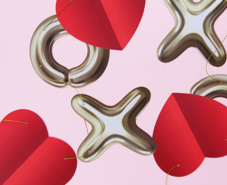 Papierová girlanda XoXo