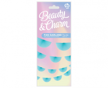 Girlanda PB&C VEJÁR, modrá - 300 cm