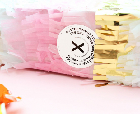 Piňata ČÍSLO 1, ružová