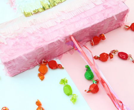 Piňata ČÍSLO 1, ružová