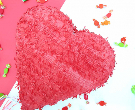 Piňata ČERVENÉ SRDCE