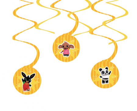 Špirálová dekorácia Bing, 6 ks.