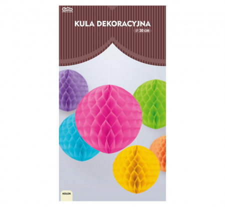 Dekoratívna guľa ECRU