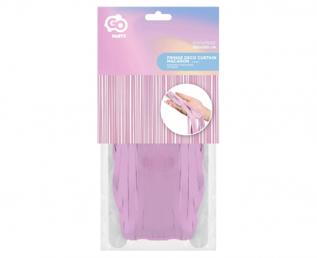 Záves Macaron, fialový, 100x200 cm