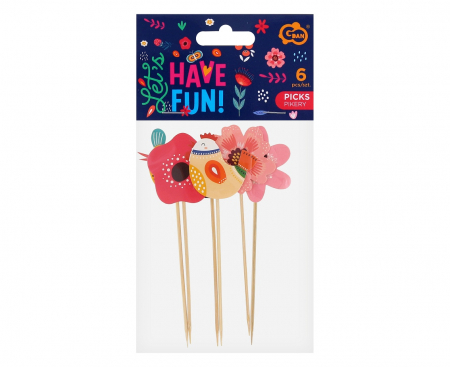 Špáradlá Summer - Have Fun, 6 ks