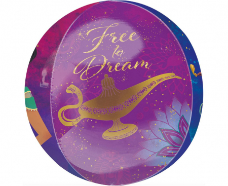 Fóliový balón ORBZ - Aladin, 38x40 cm